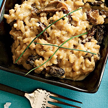 Morel risotto