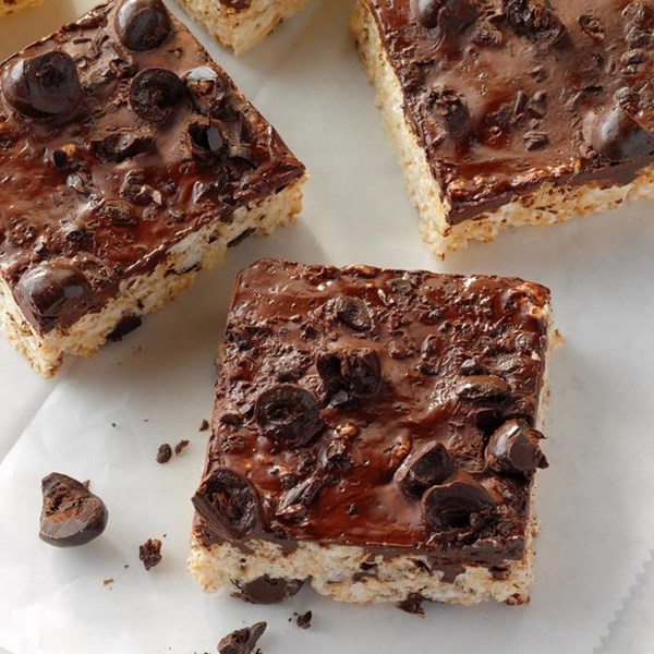 Morning buzz [Krispies treats]