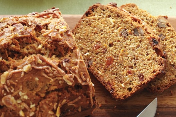 Morning glory breakfast bread