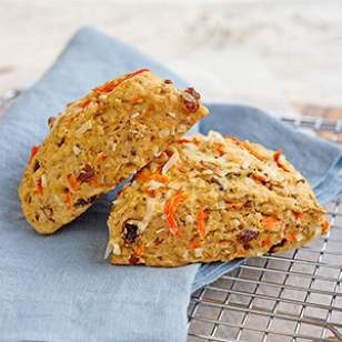Morning glory scones