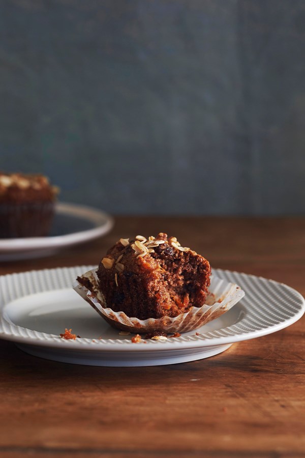 Morning glory sweet potato muffins