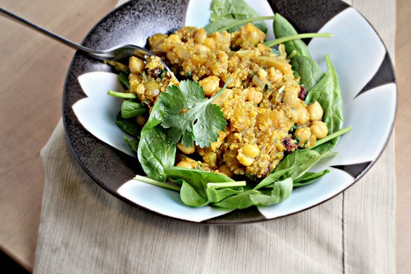 Moroccan butternut squash and chickpea tagine with quinoa