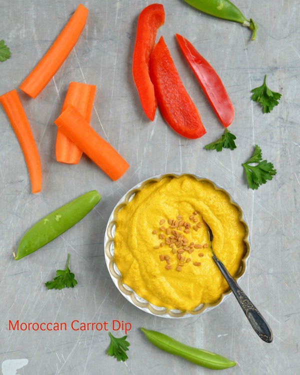 Moroccan carrot dip