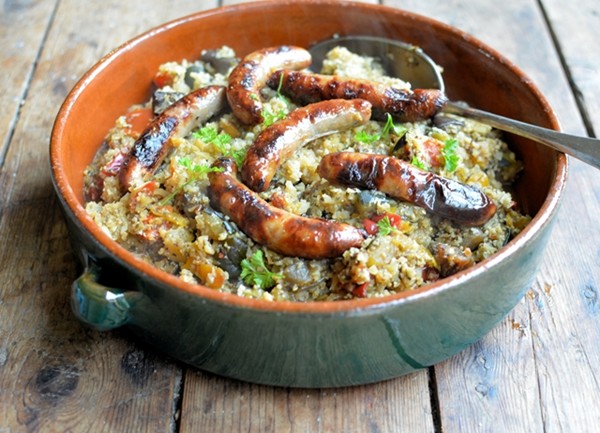 Moroccan cauliflower couscous