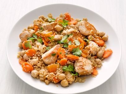 Moroccan chicken and couscous