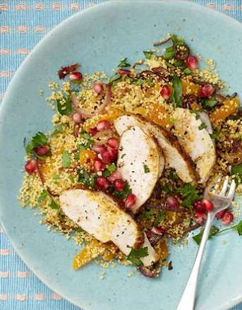 Moroccan chicken bake