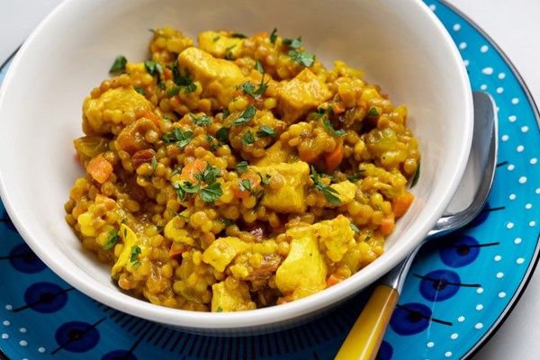 Moroccan chicken couscous