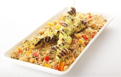 Moroccan chicken with couscous