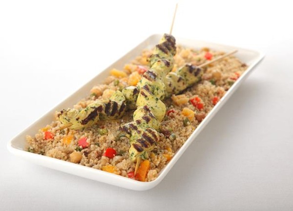 Moroccan chicken with couscous