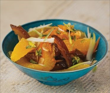 Moroccan date & orange salad