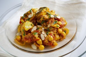 Moroccan fish stew 