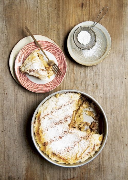 Moroccan flaky chicken and almond pie from The Jewish Cookbook