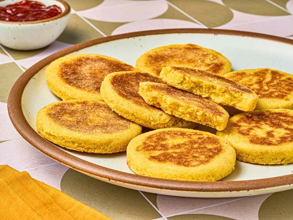 Moroccan flatbread (Harcha)
