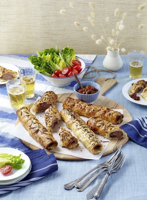 Moroccan lamb rolls