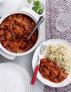 Moroccan lamb stew