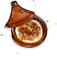 Moroccan lamb tagine