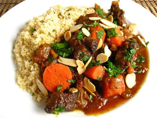 Moroccan lamb tagine