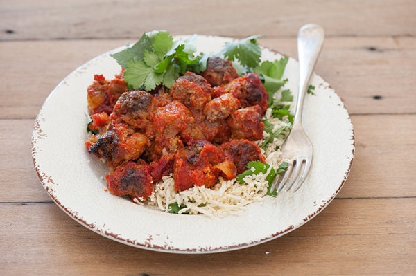 Moroccan meatball tagine
