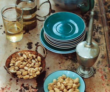 Moroccan mint tea