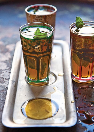 Moroccan mint tea