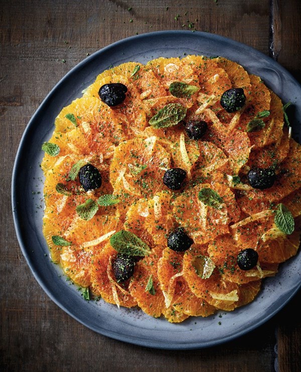 Moroccan orange & preserved lemon salad