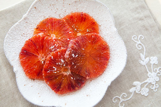 Moroccan orange dessert