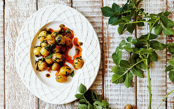 Moroccan potato salad