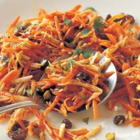 Moroccan-spiced carrot & parsnip salad