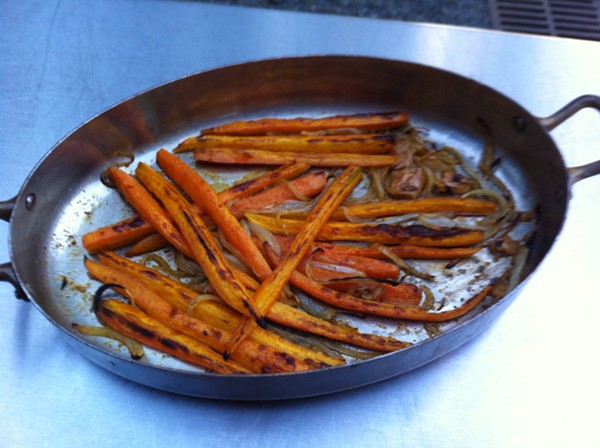 Moroccan spiced carrots