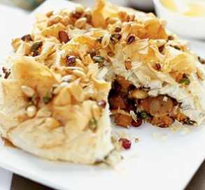Moroccan spiced pie