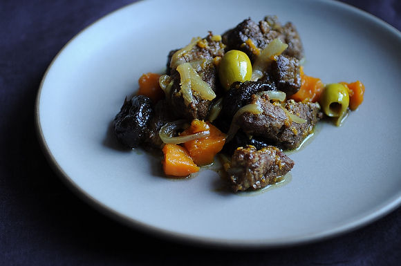 Moroccan style lamb