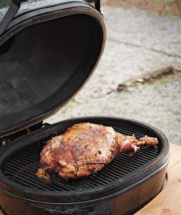 Moroccan-style leg of lamb
