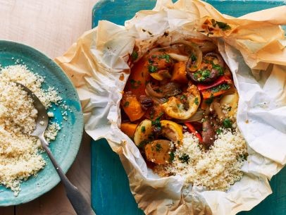 Moroccan vegetable packets