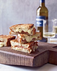 Mortadella & cheese panini