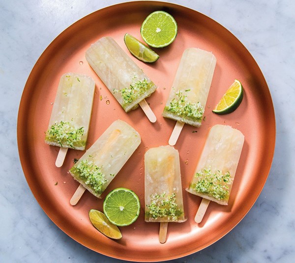 Moscow mule pops
