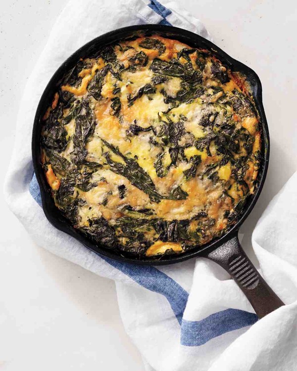 Mostly greens frittata