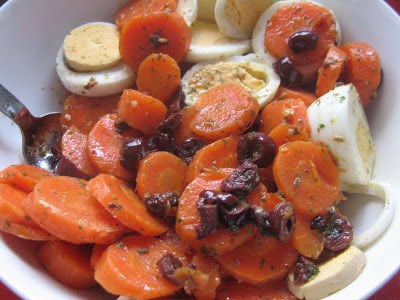 Mother Houria's carrot salad (Ommok Houria)