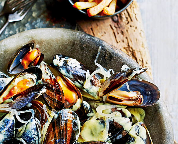 Mouclade and frites