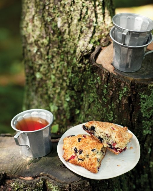 Mountain berry scones