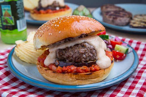 Moussaka burgers