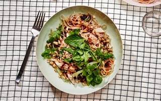 Mouthwatering turkey with glass noodles