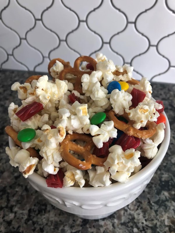 Movie night popcorn