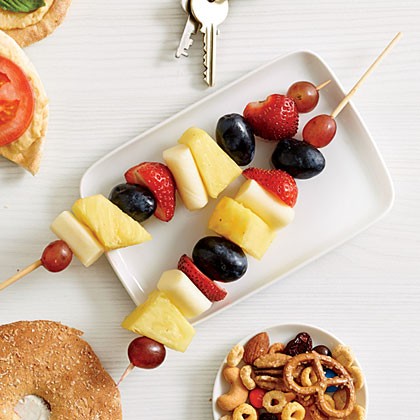 Mozza fruit skewers
