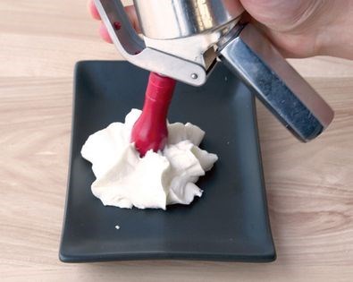 Mozzarella mousse