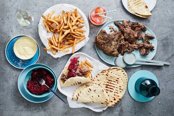 Mr Papadopoulos' lamb souva