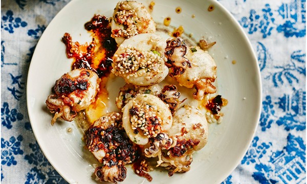 Mr Peng’s stuffed baby squid