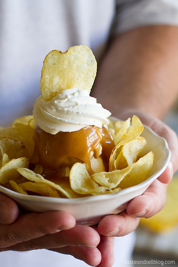 Mr. Potato Head sundae