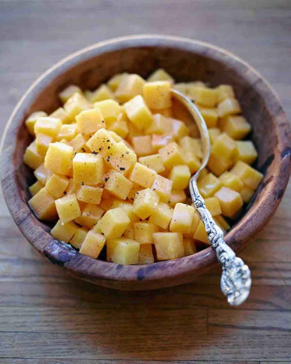 Mrs. Carver's buttered rutabagas