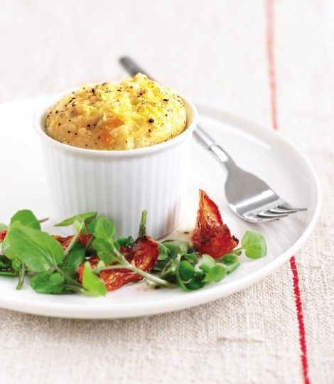 Mrs Kirkham's cheese soufflés