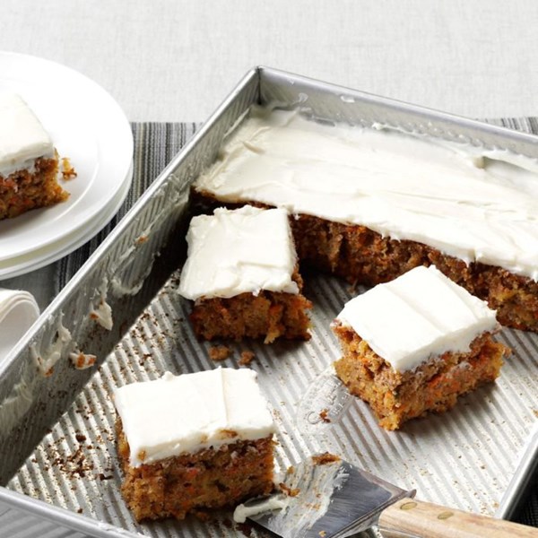 Mrs. Thompson's carrot cake